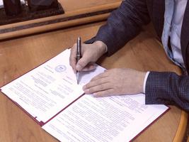 Подписание соглашения о сотрудничестве с Управлением жилищно-коммунального хозяйства Липецкой области